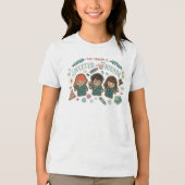 The Season is Sweeter with Friends トライブレンドTシャツ (正面)
