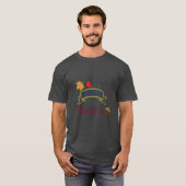 The season to be thankful Funny Fall Design Oversi Tシャツ (正面フル)