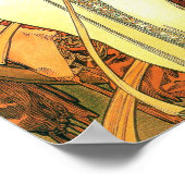 The Seasons: Autumn - Alphonse Mucha (1900) ポスター (角)
