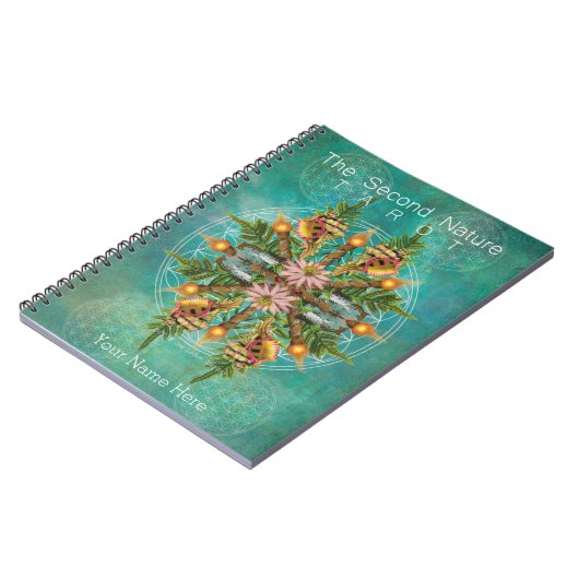 The Second Nature Tarot Journal Personalize ノートブック (左側)