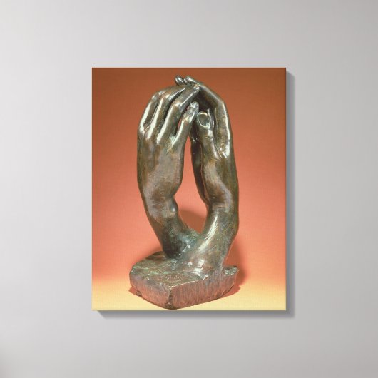 The Secret, c.1910 （ブロンズ） （167161も参照） キャンバスプリント (正面)