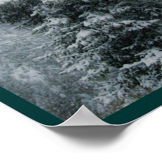 The Secret Christian Winter Scene ポスター (角)