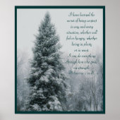 The Secret Christian Winter Scene ポスター (正面)