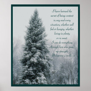 The Secret Christian Winter Scene ポスター