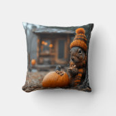 The secret forest feast of the squirrel Ai image クッション (正面)