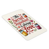 The Secret Ingredient Is Always Love Kitchen マグネット (右側)