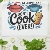 The Secret To A Clean Kitchen..... キッチンタオル (折り畳み)