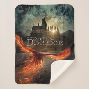 The Secrets of Dumbledore Theatrical Poster シェルパブランケット
