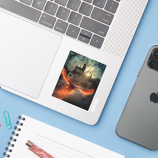 The Secrets of Dumbledore Theatrical Poster シール (ノートパソコンとiPhone)