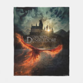 The Secrets of Dumbledore Theatrical Poster フリースブランケット (正面)