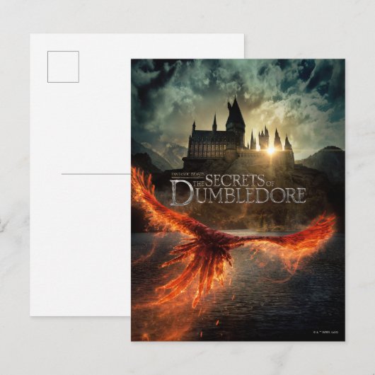 The Secrets of Dumbledore Theatrical Poster ポストカード (正面/裏面)