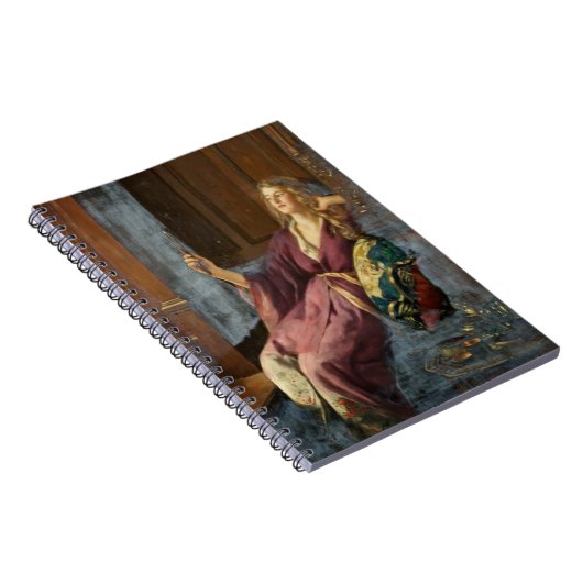 The Seductive Minx (by John Collier) ノートブック (右側)