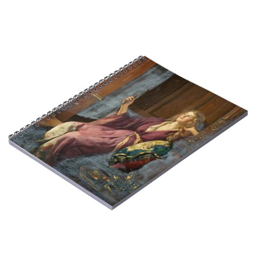 The Seductive Minx (by John Collier) ノートブック (左側)