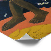 The Seed of the Areoi by Gauguin - Poster ポスター (角)