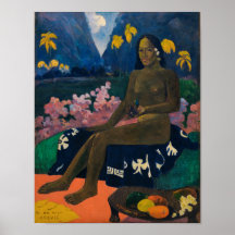 The Seed of the Areoi by Gauguin - Poster