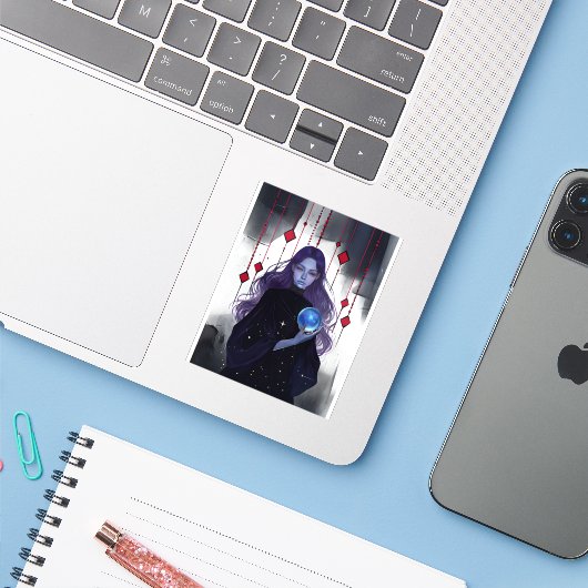 The Seer Of Duality シール (ノートパソコンとiPhone)