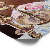 The self-portrait by Zinaida Serebriakova ポスター (角)