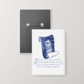 The Selkirk Grace Burns Night Supper Prayer Blue 缶バッジ (正面/裏面)