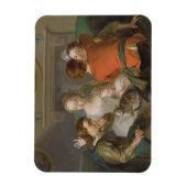 The Sense of Touch, c.1744-47 (キャンバス上の油) （を参照） マグネット (縦)