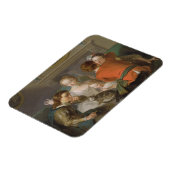 The Sense of Touch, c.1744-47 (キャンバス上の油) （を参照） マグネット (左側)