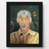 The Sensei Painting by Alfred Fox フォトプラーク (正面)