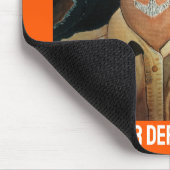 The Sensei Painting by Alfred Fox マウスパッド (コーナー)