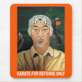 The Sensei Painting by Alfred Fox マウスパッド (正面)