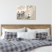 The Serenade (Songs of Love) (ロマンチックなシーン) キャンバスプリント (インサイチュ (寝室))