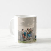 The Serenade (Songs of Love) （ロマンチックなシーン） コーヒーマグカップ (正面左)