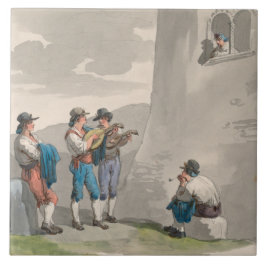 The Serenade (Songs of Love) （ロマンチックなシーン） タイル