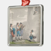 The Serenade (Songs of Love) （ロマンチックなシーン） メタルオーナメント (左)