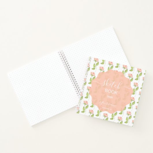 The Serene Rose ノートブック (内部)