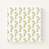 The Serene Rose ノートブック (裏面)