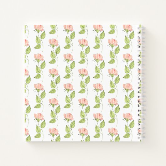 The Serene Rose ノートブック (裏面)