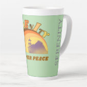 The Serenity Mug カフェラテマグ (右アングル)