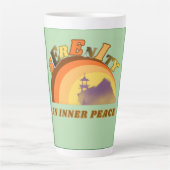 The Serenity Mug カフェラテマグ (正面)