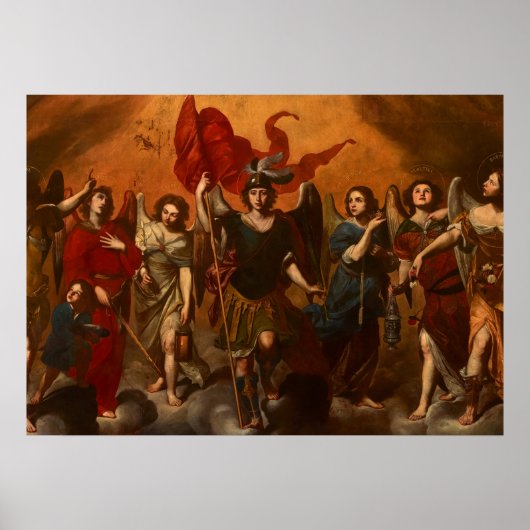 The Seven Archangels by Massimo Stanzione ポスター (正面)