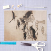 The Seven Ravens」水彩画アーサー・ラッカム 薄葉紙 (クラフト)