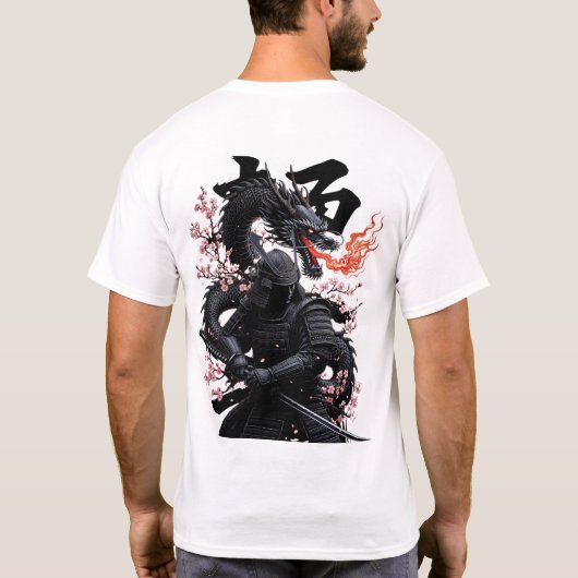The Shadow Samurai Tシャツ (裏面)