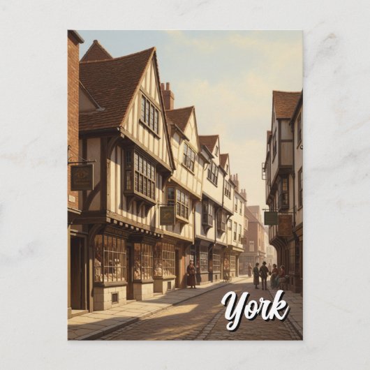 The Shambles in York England ポストカード (正面)