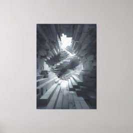 The Shape of Collapsed Steps × The Shape of Layere キャンバスプリント