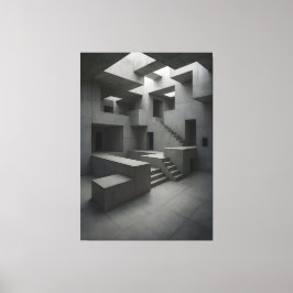 The Shape of Silent Blocks × The Shape of Withheld キャンバスプリント