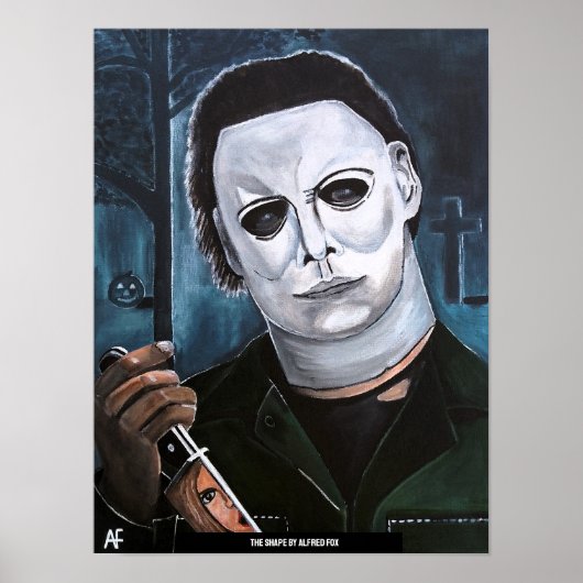 The Shape Painting by Alfred Fox ポスター (正面)