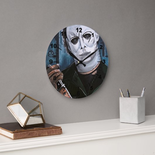 The Shape Painting by Alfred Fox ラージ壁時計 (オフィス)