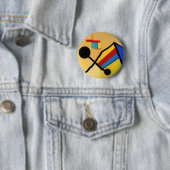 The shapes connecting with the colors 缶バッジ (インサイチュ)