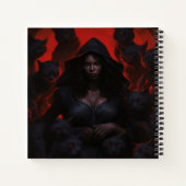 The Shared Gentleness between a Woman and Her Cats ノートブック (裏面)