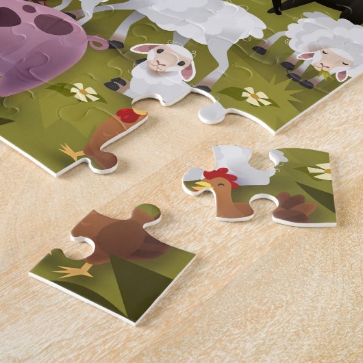 The Shepherd's Song Puzzle ジグソーパズル (側面)