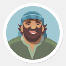 The Shepherd's Song Stickers: John ラウンドシール