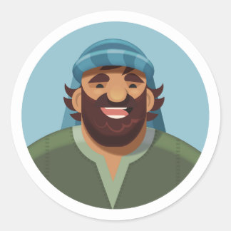 The Shepherd's Song Stickers: John ラウンドシール