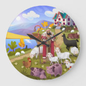 The Shepherd's Song Wall Clock ラージ壁時計 (正面)